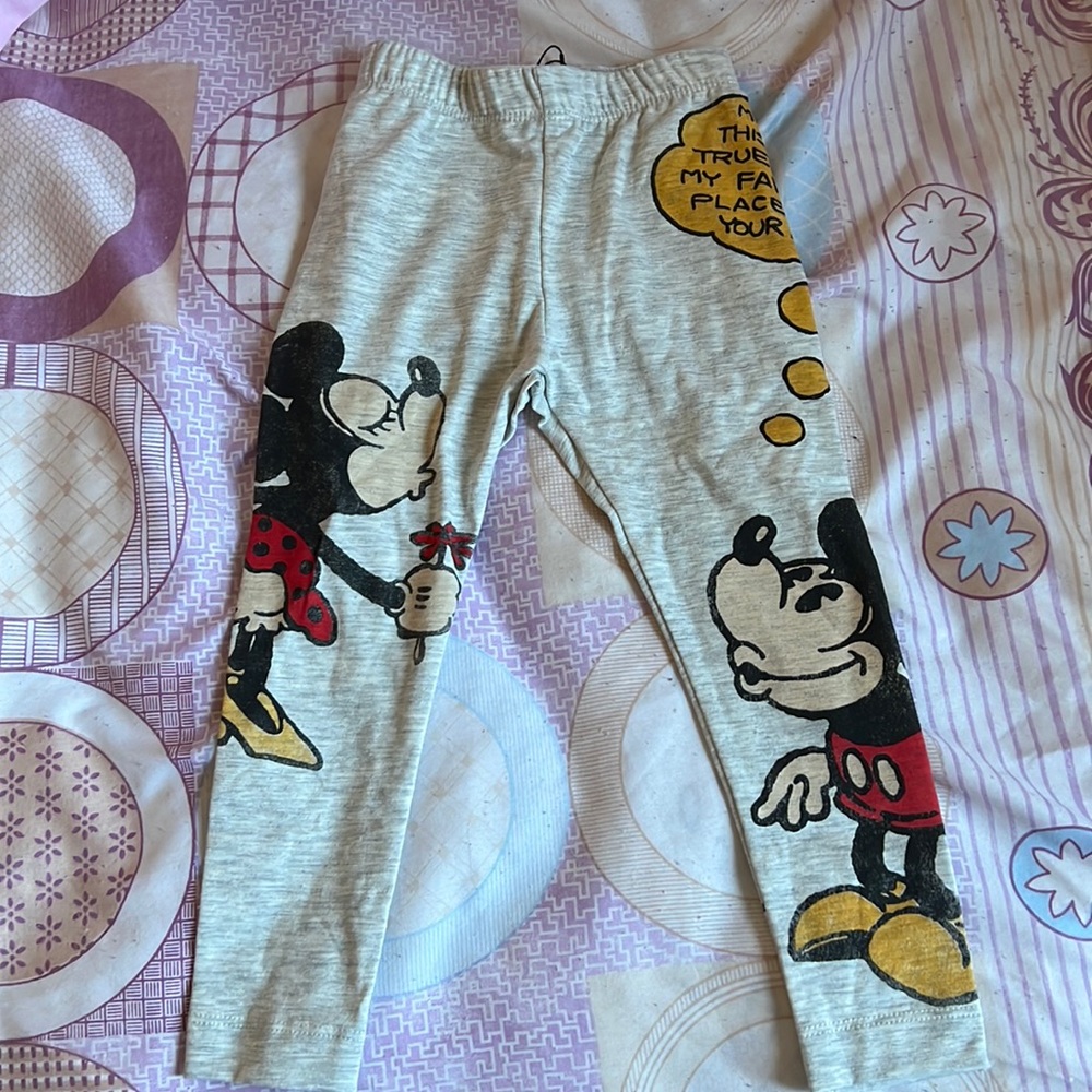 Mickey and Minnie Mouse Pants/Leggings